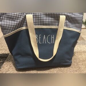 Rae Dunn Insulated Beach Tote Bag